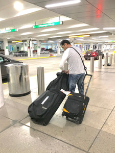(Worldwide) RetraStrap Hands Free your carry-on luggage - Anti theft.