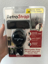 RetraStrap Hands Free your carry-on luggage - Anti theft. (Retail Packaged)